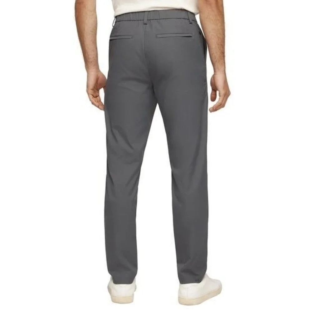 BANANA‎ REPUBLIC Commuter Flex Pants 40x30 Gray Travel Tech Performance Work NWT